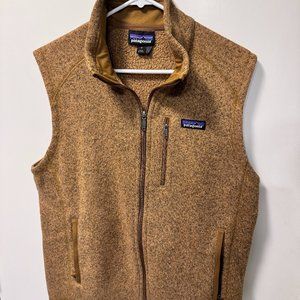 Patagonia Mens better sweater vest full zip fleece vest